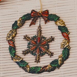 Russ Heirloom Collection Snowflake Christmas Ornament